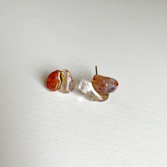 06. Red Agate & Clear Quartz